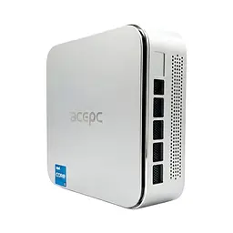 Міні-ПК Acepc PowerBox E3C / Intel i5 12450H / RAM 16GB / SSD512 GB / LAN / Wi-Fi / Bluetooth / Windows 11 Pro (Без ключа) / Сірий - мініатюра 2