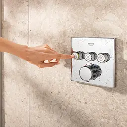 Душова система прихованого монтажу термостатична Grohe QuickFix Precision Smartcontrol Cube 34875000, Хром - мініатюра 8