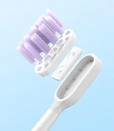 Насадки для зубної щітки MiJia Sonic Electric Toothbrush T301 T302 T501 Heads 3 Pack Sensitivet BHR6327CN Blue - мініатюра 2