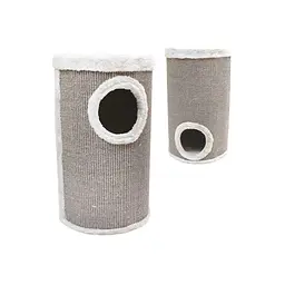 Дряпка вежа Сезаль/плюш Croci Cat Tower 2 35 x 35 x 60 см