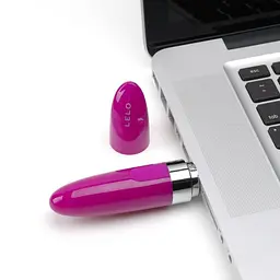 Вібратор Lelo Mia 2 помада, 11х2.2 см рожевий - мініатюра 6