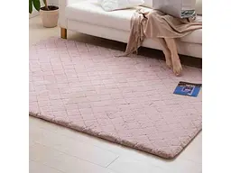Ковер комнатный 150х180см розовый Шиншила MALLORY HOME (арт. 1278114)