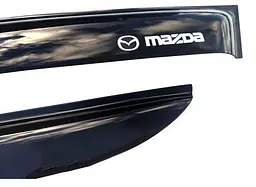 Дефлектори вікон вітровики Mazda CX-5 (KE) 2012-2017 Скотч 3M Voron Glass - мініатюра 3