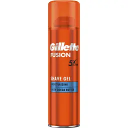 Гель для гоління Gillette Fusion Зволоження 200 мл (7702018465156)
