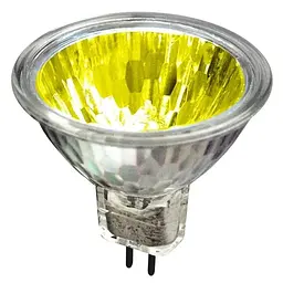 Лампа Brille галогенна 20W GU5.3 MR16 Yellow 12V