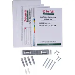 Витяжка Perfelli K 6202 WH 700 LED - мініатюра 9