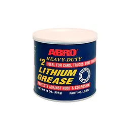Мастило Abro Heavy-Duty Lithium Grease літієве 454 г (LG-857)