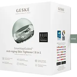 Масажер для обличчя GESKE Anti-aging Skin Tightener 6в1 Green (HB0420) [176859] - мініатюра 11