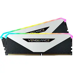 Модуль пам'яті для комп'ютера DDR4 32GB (2x16GB) 3600 MHz Vengeance RGB RT White Corsair (CMN32GX4M2Z3600C18W) - мініатюра 5