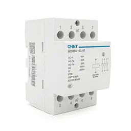 Контактор CHINT NCH8-63/40 220V,40А, 40kW, 4NO, на DIN-рейку, 85*65,5*54мм