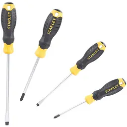 Набір викруток Stanley Cushion Grip S/Driver прецизійні 4 шт. (STHT16169-0) - мініатюра 2