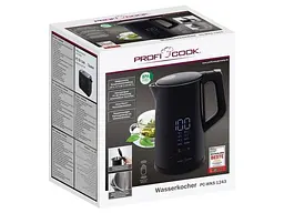 Електрочайник ProfiCook PC-WKS 1243 Black - мініатюра 4