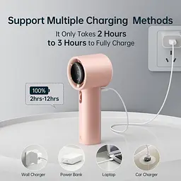 Вентилятор Jisulife Handheld Fan Pro1 Pink - мініатюра 10