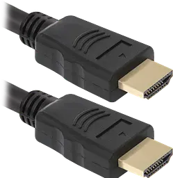 Кабель HDMI M-M, 1.0 м, V1.4, Defender, чорний, HDMI-03 - мініатюра 2