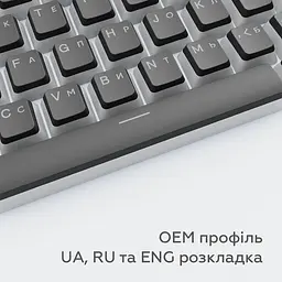 Набір кейкапів Dark Project PBT Keycaps, ENG/RU/UA (KS-0049) чорні - мініатюра 6