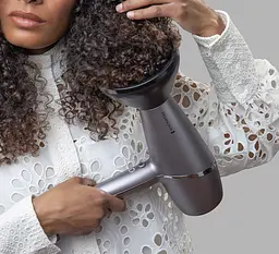 Фен Remington ProLuxe You Adaptive, 2400Вт, 3 режими, дифузор, іоніз-я, хол. обдув, турбо режим, сірий - мініатюра 4
