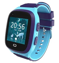 Дитячий смарт годинник Lemfo LT-31 з GPS, 4G SIM-картою та кнопкою SOS Розумний наручний годинник для дітей Блакитний