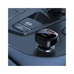 Автомобільний зарядний пристрій XPRO CC43 PD45W+QC3.0 чорний (37479-01) - мініатюра 6
