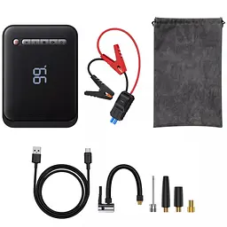 Пусковий пристрій (бустер) для автомобіля Baseus Super Energy Jump 8000 mAh (CGCN) Black - мініатюра 3