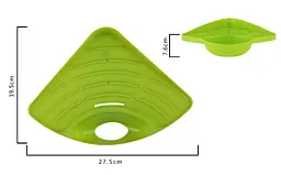 Кухонний органайзер для раковини, зелений - мініатюра 4