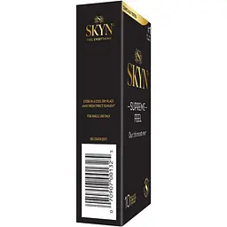 Презервативи Skyn Supreme Feel 10 шт ультратонкі, без латексу, з максимальним зволоженням - мініатюра 6