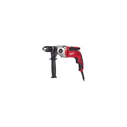 Дриль з ударом двошвидкісний MILWAUKEE, PD2E 22 R, 850Вт (56Нм) (бічна рукоять, кейс) - мініатюра 3