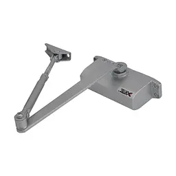 Дверний доводчик Dortec DT-62H Silver з фіксацією дверей у відчиненому положенні (63-00012) - мініатюра 1