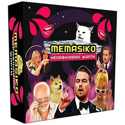 Настільна гра PlayRoom Memasiko. Нерафіновані жарти (укр.) (ВР_ММСКНЖ)