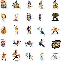 Стікерпак GeekLand Avatar: The Last Airbender 50 штук - мініатюра 4