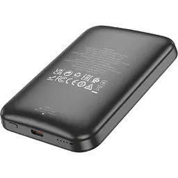 Зовнішній акумулятор Borofone BJ63 Nimble 5000mAh 20W Black [123611] - мініатюра 3