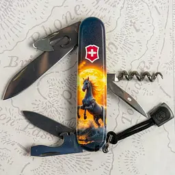 Складаний ніж Victorinox SPARTAN ZODIAC Величний кінь 1.3603.7.Z5230pk - мініатюра 5