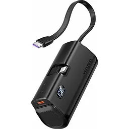 Павербанк Vention Black 4800 mAh / 22.5 Вт (FHRB0) - мініатюра 2