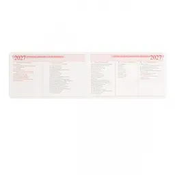 Щотижневик Leo Planner 2027 Garden 10х17 см м'який 128 сторінок (252786) - мініатюра 9