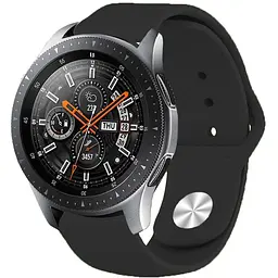 Силіконовий ремінець BeCover для Huawei Watch GT / GT 2 46 mm / GT 2 Pro / GT Active / Honor Watch Magic / Magic 2 / GS Pro / Dream Black (706336) - мініатюра 3