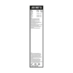Щетка стеклоочистителя Bosch 3 397 118 997 - миниатюра 5