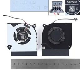Вентилятор для Acer AN515-44 AN515-45 AN515-55 PH315-52 PH317-53, (5V 0.5A, DC28000QEF0, 28000QFD0, Аналог) - мініатюра 3
