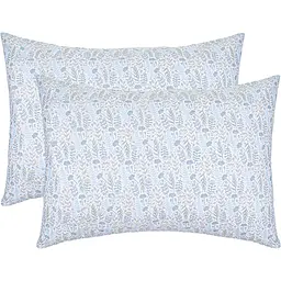 Набір наволочок Home Line бязь цвітіння трав блакитний 50 x 70 см (176877)