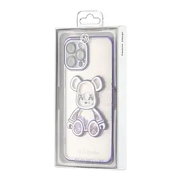 Чохол Shining Bear Case Protected Camera iPhone 12 Pro Max Purple - мініатюра 2