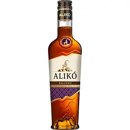 Бренді ординарний Aliko C&W 36% 0.25 л