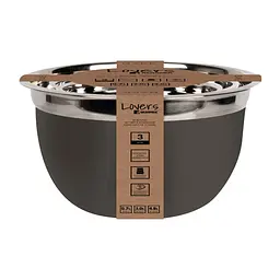 Набір мисок для змішування Bergner Bake lovers 18 / 22 / 26 см (BGEU-5494) - мініатюра 2