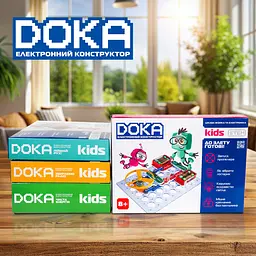 Конструктор електронний Doka До злету готові 14 схем - мініатюра 8