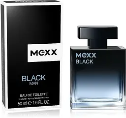 Оригінал Mexx Black Man 50 мл Туалетна вода - мініатюра 2