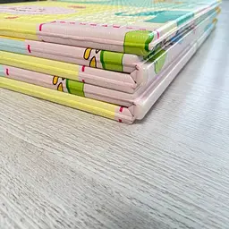Дитячий термокилимок Сolombokid преміум 1.8 на 2 м двосторонній розвивальний (Тварини та Алфавіт) з сумкою, структурна поверхня - мініатюра 5