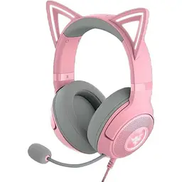 Навушники Razer Kraken Kitty V2 Quartz (RZ04-04730200-R3M1) - мініатюра 2