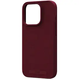 Чохол-накладка Njord Suede MagSafe Case Red для iPhone 15 Pro (NA53SU11) - мініатюра 2