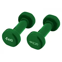 Гантелі вінілові 4FIZJO 2 x 4 кг 4FJ0209 (P-5907739312792) - мініатюра 2