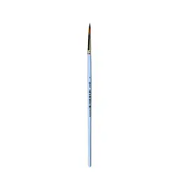 Пензель Синтетика кругла широка 6604RS №4, коротка ручка, 6604RS4, 99IDEAS