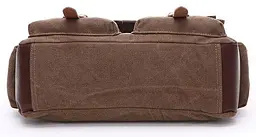 Сумка на плече текстильна 20150 Vintage коричневий - мініатюра 6