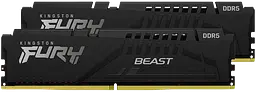 Оперативна пам'ять Kingston Fury 64GB (2x32GB) DDR5 6000MHz Beast Black (KF560C36BBE2K2-64)