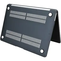 Пластикова накладка (верх та низ) DK HardShell Case для Apple MacBook Air 13` A1932/A2179/A2337 (2019-2020) Black [151630] - мініатюра 4
